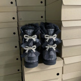 New winter wool snow boots for women and children 328091