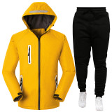 New fleece two-piece suit for men and women Outdoor hiking suit Lovers suit 2132839