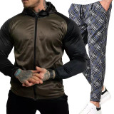 Hot selling Spring Autumn men's casual sportswear Tracksuits 2143849