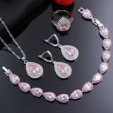 New bridal necklace, earrings, ring accessories set  KMT005061