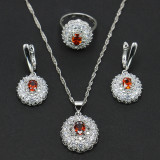 New necklace earrings ring 3 sets KMT0079810