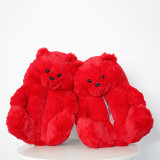 Fashion Warm Teddy Bear Slippers Slipper