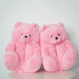 Fashion Warm Teddy Bear Slippers Slipper