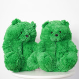 Fashion Warm Teddy Bear Slippers Slipper