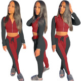 Fashion hot women Tracksuits Two pices ALS27081