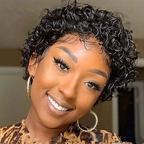 Wig female short curly hair wigs  RXD29310