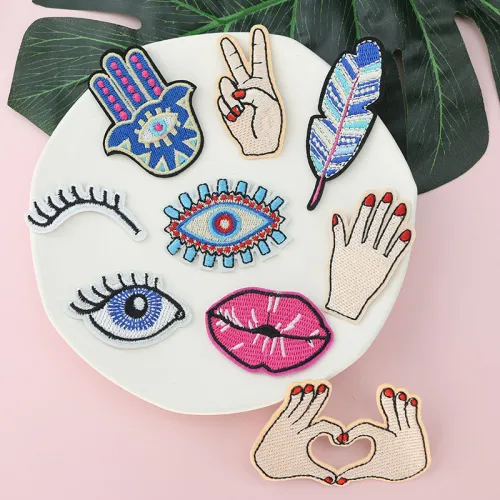 Computer embroidered clothing accessories DIY patch embroidery clothes