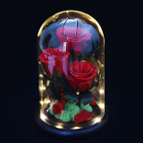 Preserved Flower glass cover Valentine's Day gifts Mother's Day gifts