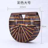 Fashion women's Bamboo Woven Bags  handbags 029310