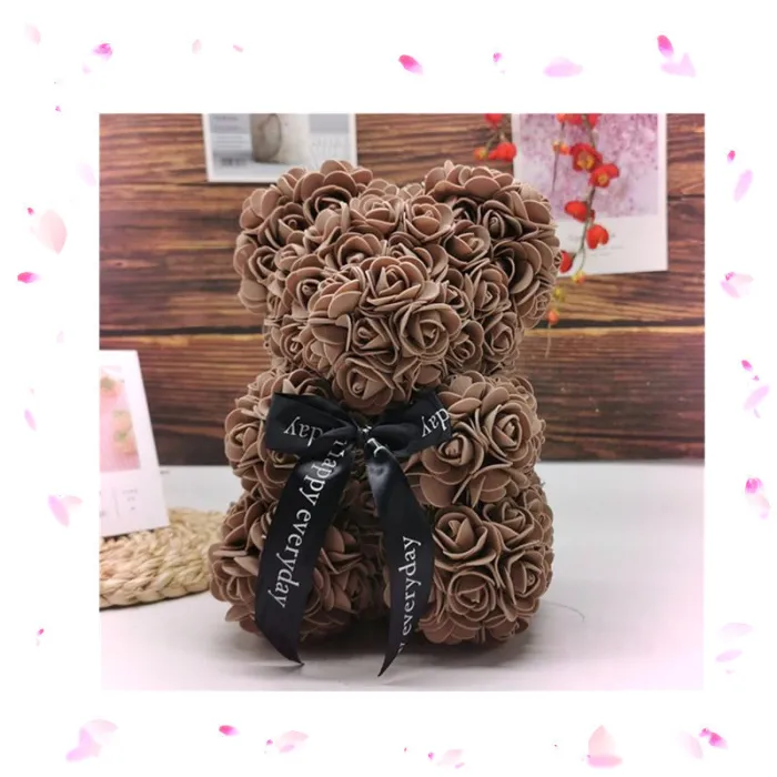 Christmas Gift Teacher's Day gift Valentine's Days Immortal flower Rose Bear