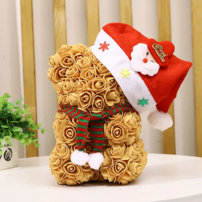 Christmas Gift Teacher's Day gift Valentine's Days Immortal flower Rose Bear
