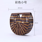 Fashion women's Bamboo Woven Bags  handbags 029310