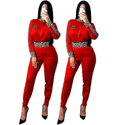 Fashion women long sleeve Two piece L511526