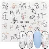 New nail stickers YZW3391-340516