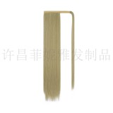 Women Wig Velcro ponytail Long straight hair synthetic ponytail D101324