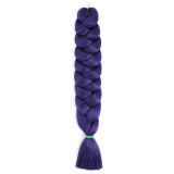 Low temperature flame retardant chemical fiber braid jumbo braid hair