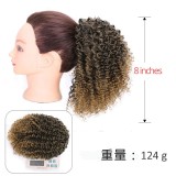 Afro kinky wig Chemical fiber ponytail pt10314