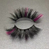 Hot selling mink hair color eyelashes