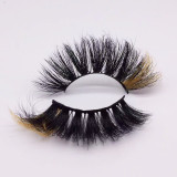 Hot selling mink hair color eyelashes