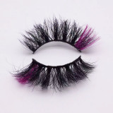 Hot selling mink hair color eyelashes