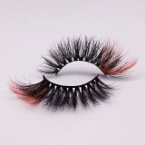 Hot selling mink hair color eyelashes