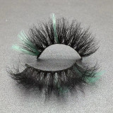 Hot selling mink hair color eyelashes