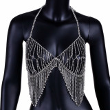 Hot - selling color diamond bikini bra chain underwear WX424253