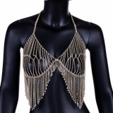 Hot - selling color diamond bikini bra chain underwear WX424253