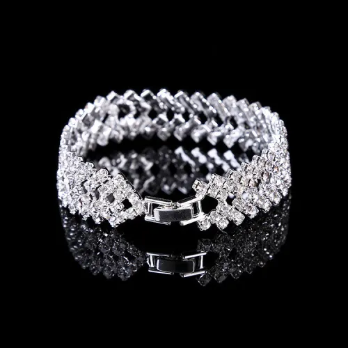 Hot style bridal rhinestone bracelets SL011122