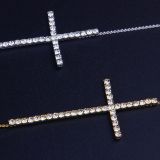 Hot selling rhinestone jewelry accessories cross body chain Legchain TL252132