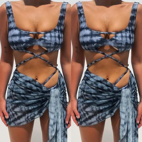 Fashionable new women's bikini swimsuits Three-piece suits YSM2013647