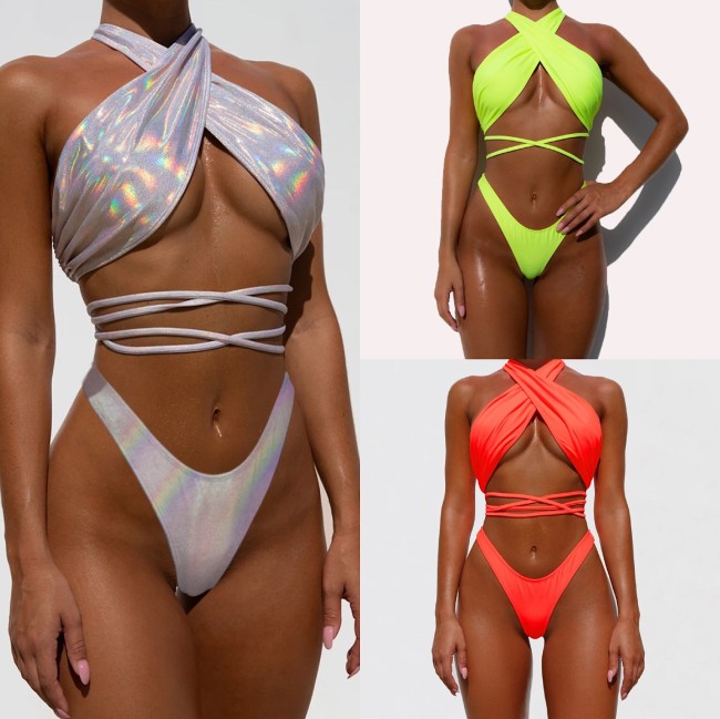 Fashionable new women's bikini swimsuits YSM19121223