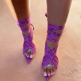 Fashion summer women's high heels sandals
