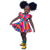 Children's new dress princess dress dress D000617