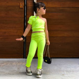 Fashionable new two-piece set for girls Y002031