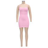 Fashionable sexy women's dress halter belt wrap skirt 865869