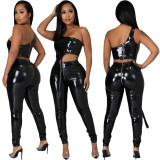 Fashion women PU two pcs A3296107