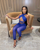 New beauty sexy hollow net gauze perspective three sets See through sets H015768