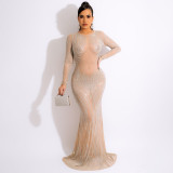 Fashion women dress Plus size dresses Party Dress See through sets 2150213