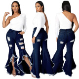 Fashion women ripped Jeans Pants HSF246879
