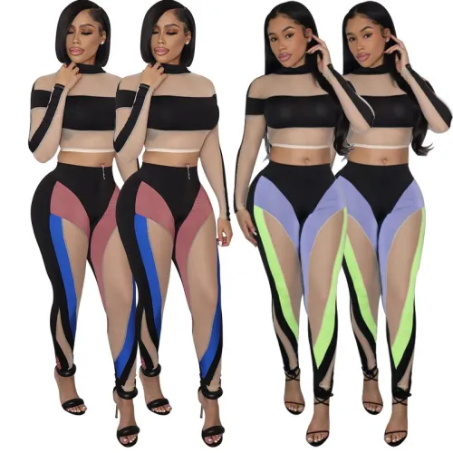 New yoga suit fitness casual trouser suit BF106172