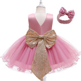 Kids Fashion Party Dress D080112