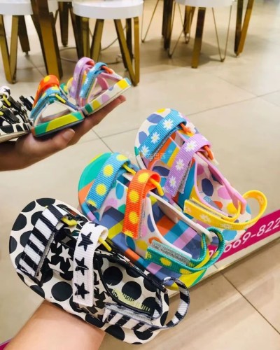 New children's shoes Velcro sandals boys and girls beach shoes