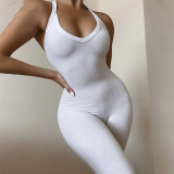 Spring and autumn new high stretch casual jumpsuit Bodysuits XS-401122