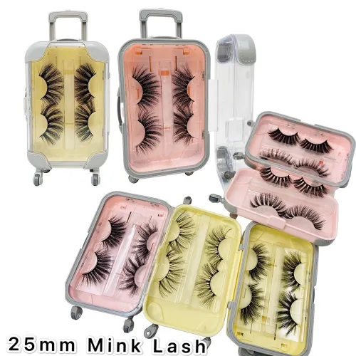 New Eyelashes faux mink faux false eyelashes 2pairs