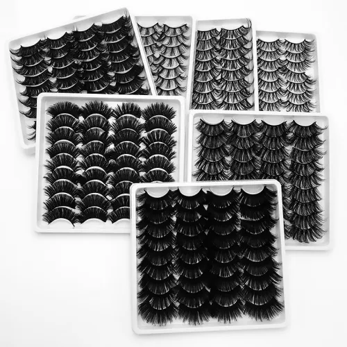 18pairs Eyelashes mink faux false eyelashes