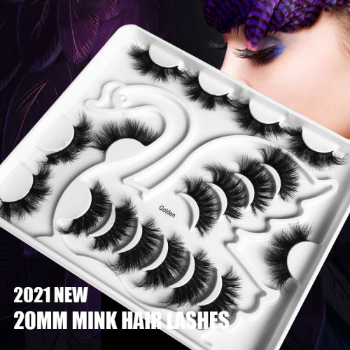 Eyelashes faux mink faux false eyelashes 9pairs