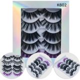 5pairs Eyelash imitation mink false eyelashes K60011