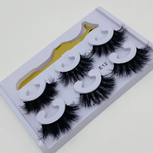 New mink false eyelashes fashion multi-layer lengthening false eyelashes