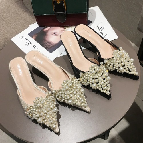 Fashion summer women's high heels sandals Fashion Slides XX-828899-12